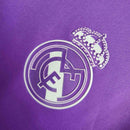 Camisa Real Madrid 17/18 Roxa - Versão Retro