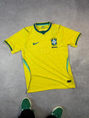 Lançamento Brasil Copa Versão Jogador Nike Masculina - Amarela 26 27
