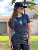 Feminina Brasil Copa II 26/27 - Torcedor Nike - Azul Babylook