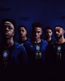 Lançamento Brasil Copa Versão Jogador Nike Masculina - Azul
