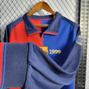 Camisa Barcelona Edição Comemorativa 100 Anos - Versão Retro Manga Longa