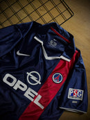 Camisa PSG Titular 01/02 - Versão Retro