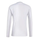 Camisa Real Madrid I Manga Longa 25/26 Torcedor Adidas - Branca